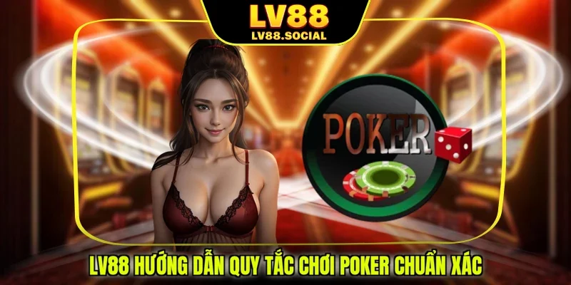 LV88 hướng dẫn quy tắc chơi Poker chuẩn xác