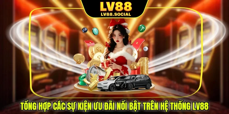 Tổng hợp các sự kiện ưu đãi nổi bật trên hệ thống LV88